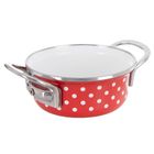 Orion, Tecka, garnek emaliowany, 14 cm, 650 ml