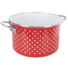 Orion, Tecka, garnek emaliowany, 22 cm, 4l