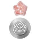 Orion, tylka do dekoracji, stalowa, gwiazdka