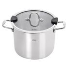 Orion, Venice, garnek stalowy z pokrywką, 18 cm, 3,5l