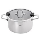 Orion, Venice, garnek stalowy z pokrywką, 22 cm, 4,3l