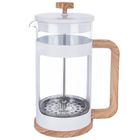 Orion, Whiteline, zaparzacz tłokowy do kawy i herbaty szklany, 1 l