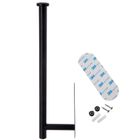 Orion, wieszak na ręcznik papierowy, metalowy czarny, Radka, 33.5-9,2-4.5 cm