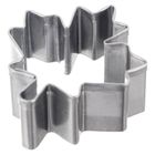 Orion, wykrawacz do ciastek, stalowy, liść, 4 cm