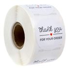 Ozdobne naklejki Thank You For your Order, wzór 2