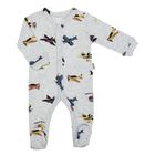 Pajac chłopięcy, szary, Nicol