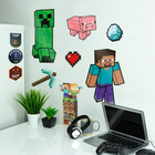 Paladone, Minecraft, Wall Decals, naklejki na ścianę