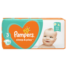 Pampers, Sleep&Play, pieluchy jednorazowe, rozmiar 3, 6-10 kg, 58 szt.