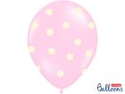 PartyDeco, balony lateksowe, It's a Girl, pastel mix, jasne różowe, 30 cm, 50 szt.