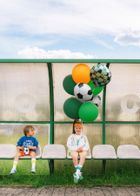 PartyDeco, balony strong, pastel Emerald green, 43 cm, 25 szt.