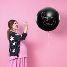 PartyDeco, Gender Reveal Party, balon, chłopiec, 1 m