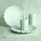 PartyDeco, obrus jednorazowy, zielony, 120-180 cm