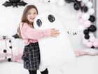 PartyDeco, Różowe Halloween, balon foliowy, duch, 48-68 cm