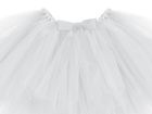 PartyDeco, spódniczka baletowa tutu, biały, 60-30 cm
