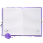 Paso, Lilo i Stitch, pamiętnik z kłódką, pluszowy, A5, 96 kartek, linia, fioletowy, Dreamer