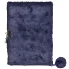 Paso, Lilo i Stitch, pamiętnik z kłódką, pluszowy, A5, 96 kartek, linia, granatowy, serce