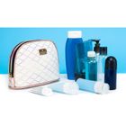 Peterson, kosmetyczka, 1-komorowa, biało-kolorowa