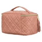 Peterson, kosmetyczka kuferek, różowa