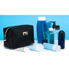 Peterson, kosmetyczka prostokątna, czarna