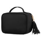 Peterson, kosmetyczka z uchwytem, tkanina syntetyczna, czarna