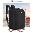 Peterson, plecak podróżny, czarny