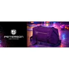 Peterson, torba sportowa, 1-komorowa, fioletowa