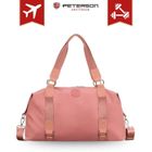 Peterson, torba sportowa, 1-komorowa, różowa