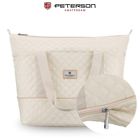 Peterson, torba treningowa, 1-komorowa, beżowa