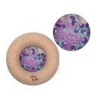 Petit Boum, grzechotka sensoryczna, bakłażan