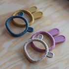 Petite&Mars, Bunny, silikonowy gryzak, Dusty Rose, 0m+