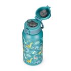 Petite&Mars, butelka termiczna ze stali nierdzewnej z ustnikiem, dino park, 500 ml