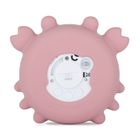 Petite&Mars, Crab Caleb, silikonowy termometr cyfrowy do kąpieli, dusty rose, 0m+