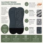 Petite&Mars, dwustronna wkładka do wózka, bawełniana, anthracite dino