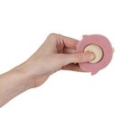 Petite&Mars, Fish Fiona, silikonowa zabawka pop-up, dusty rose, 6m+