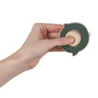 Petite&Mars, Fish Fiona, silikonowa zabawka pop-up, misty green, 6m+