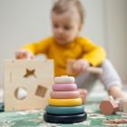 Petite&Mars, Orbit Wood of Mars, drewniana wieża, piramidka, Cosmic Blue