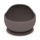 Petite&Mars, Take&Match, silikonowa miseczka z przyssawką, Bitter Cocoa, 6m+