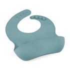Petite&Mars, Take&Match, silikonowy śliniak, Frosted Sky, 6m+