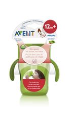 Philips Avent, kubek do nauki samodzielnego picia, zielony, 260 ml