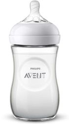 Philips Avent, Natural, Smok, butelka, 260 ml