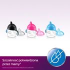 Philips Avent, Pingwinek, kubek bez rozlewania, czarny, 12m+, 260 ml