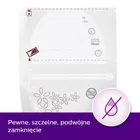 Philips Avent, torebki do przechowywania pokarmu, 180 ml, 25 szt.
