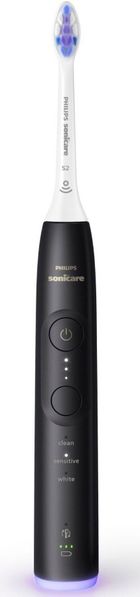 Philips, Sonicare Duo 6500, szczoteczki sonicze z etui, czarna i biała, HX7419/01