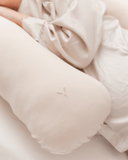 Piapimo, poduszka ciążowa do spania, typ 7, jersey, piaskowa