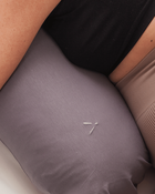 Piapimo, poduszka ciążowa do spania, typ 7, jersey, szara