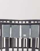 Piapimo, Teddy, ochraniacze modułowe na łóżeczko, szałwia, 4 szt.