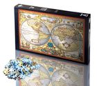 Piatnik, Mapa świata, puzzle, 1000 elementów