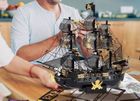 Piececool, Statek Czarna Perła, puzzle metalowe, model 3D, 307 elementów