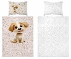 Piesek, 2-częściowy komplet pościeli dziecięcej, 90-120 cm