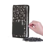 Pixie Crew, Alfabet, zeszyt A5, w linię, czarny panel, 1 szt.